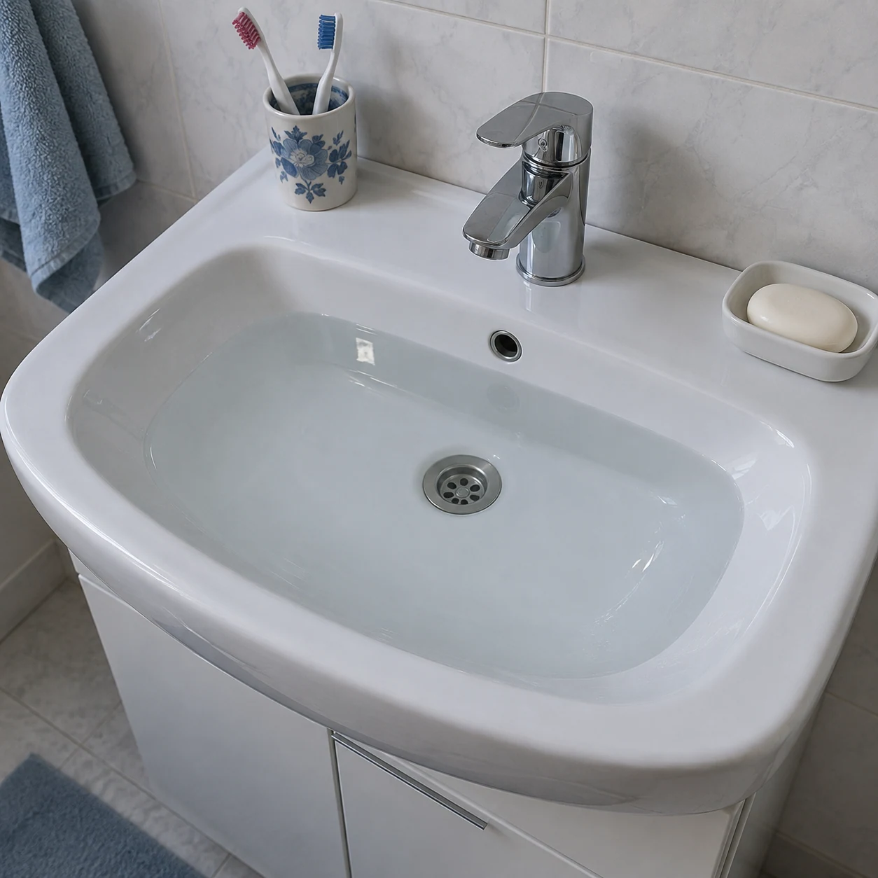 Осмотр сантехнического прибора: пример выполненной работы